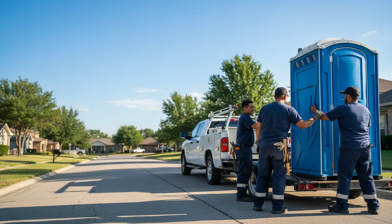 Portable Toilet Rental in Atoka, OK near me